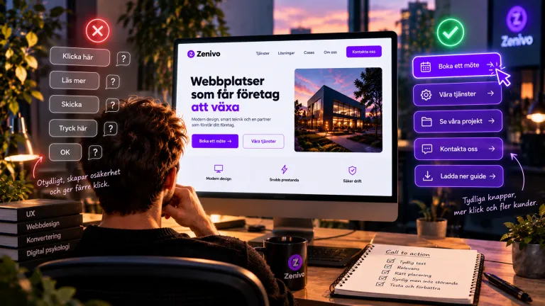 Call to action – varför vissa knappar fungerar bättre än andra