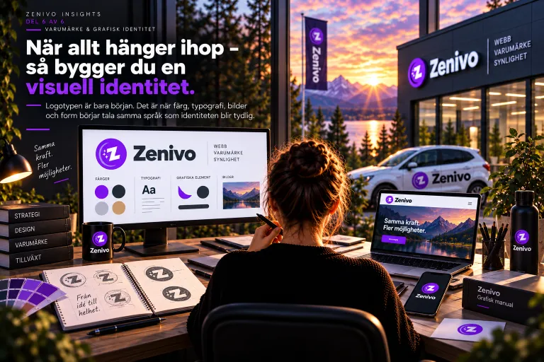 När allt hänger ihop – så bygger du en visuell identitet