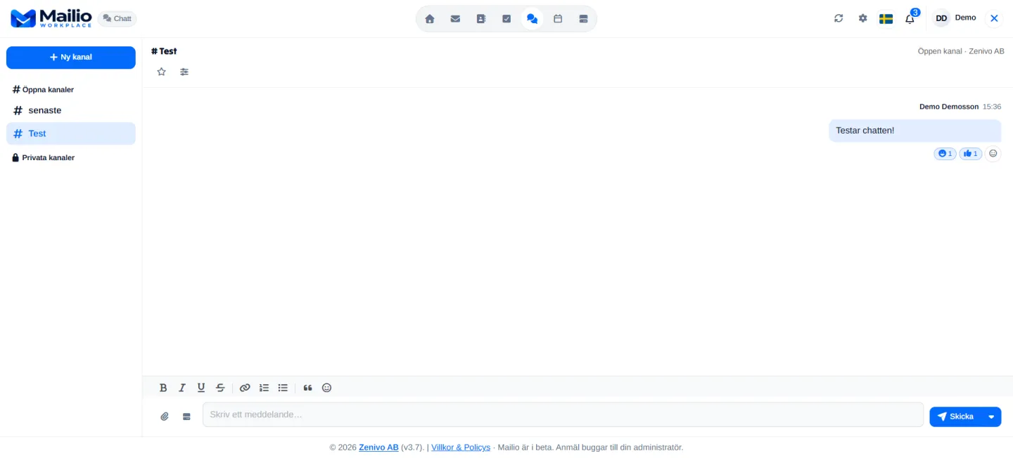 Mailio Chat
